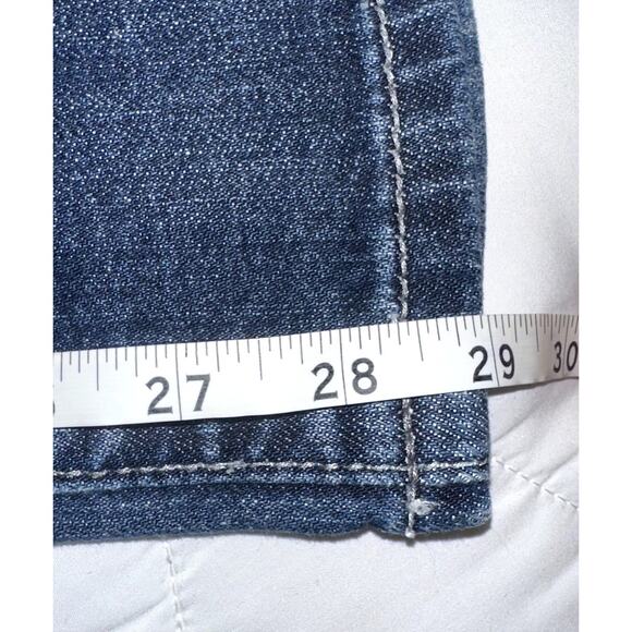 Miss Me Womens Size 25 Embellished Boot Cut JP5002-6R Flap Pocket Denim Jeans - Picture 9 of 9